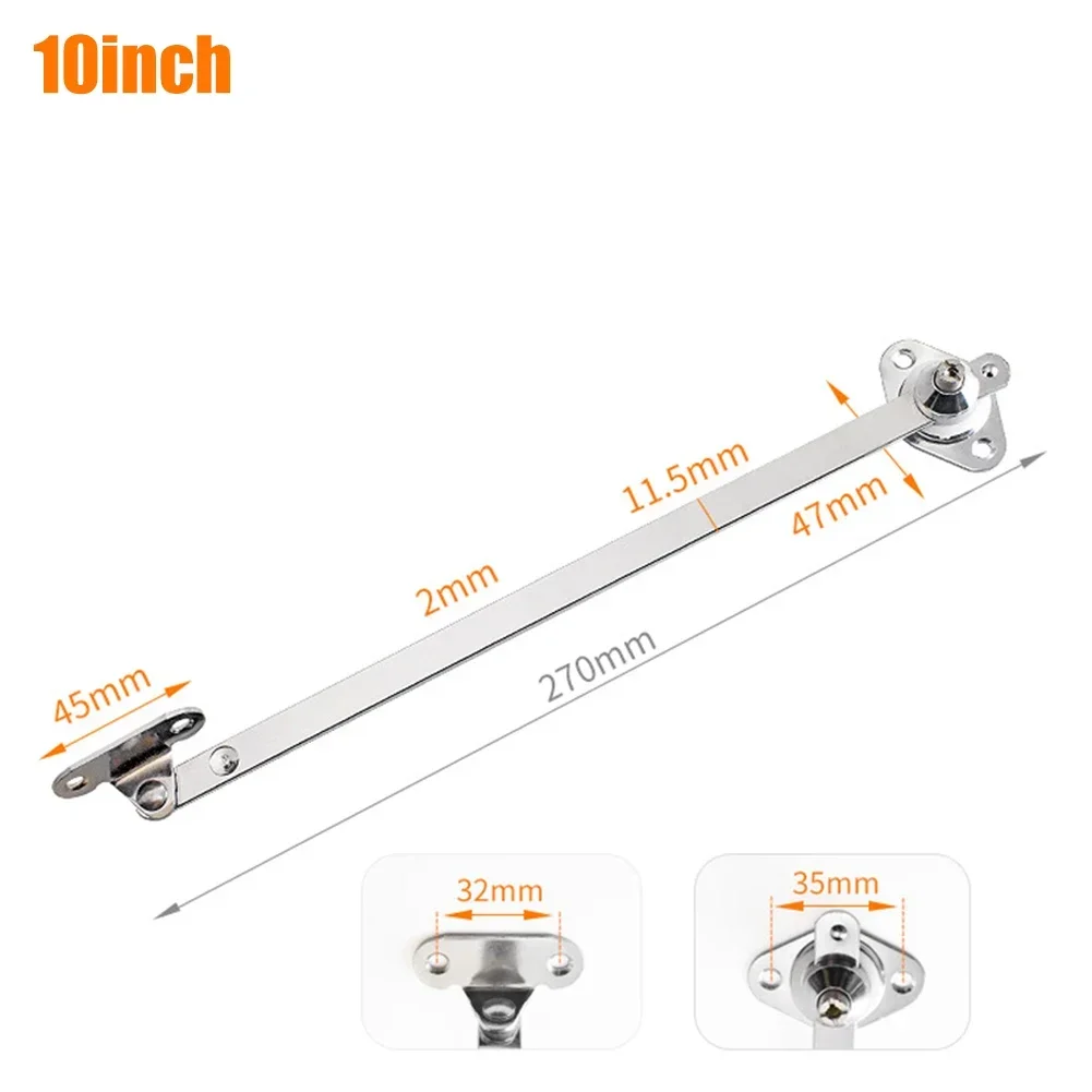 drop down hinge Bracket Drop Lid Supports Cabinet Cupboard Iron+Zinc Alloy Replacement Support Sliding Rail 2PCS Door Hinge Down - Image 3