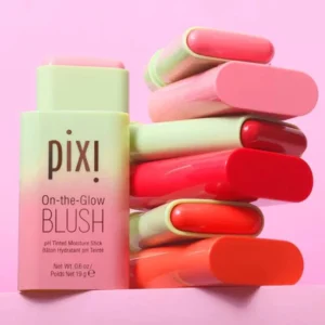 pixiBlush Cosmetic Blush Makeup Products Make Up Blusher Cosmetics Pink Blush in Bar Korean Palette Long lasting Matte Stick