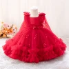 0-5-year-old toddler BABY DRESSES New Type One-year-old birthday party Dress official baby girl Christmas dress