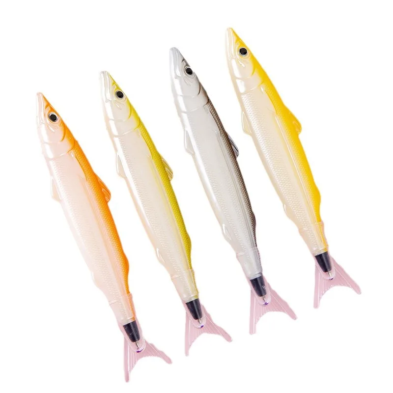 1-4-12 pcs Cute Kawaii Sea Fish Stationery Creative Ballpoint Pen Office School Supplies Novelty Funny Lovely Pens - Image 5