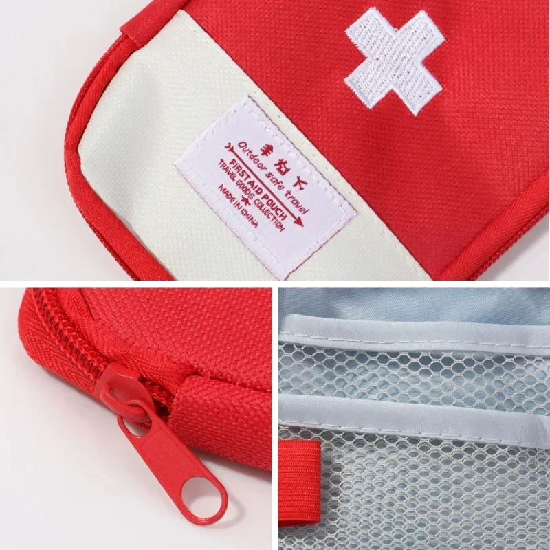 1-4pcs Portable Medicine Bag Cute First Aid Kit Medical Emergency Kits Organizer Outdoor Travel Household Medicine Pill Bag - Image 5