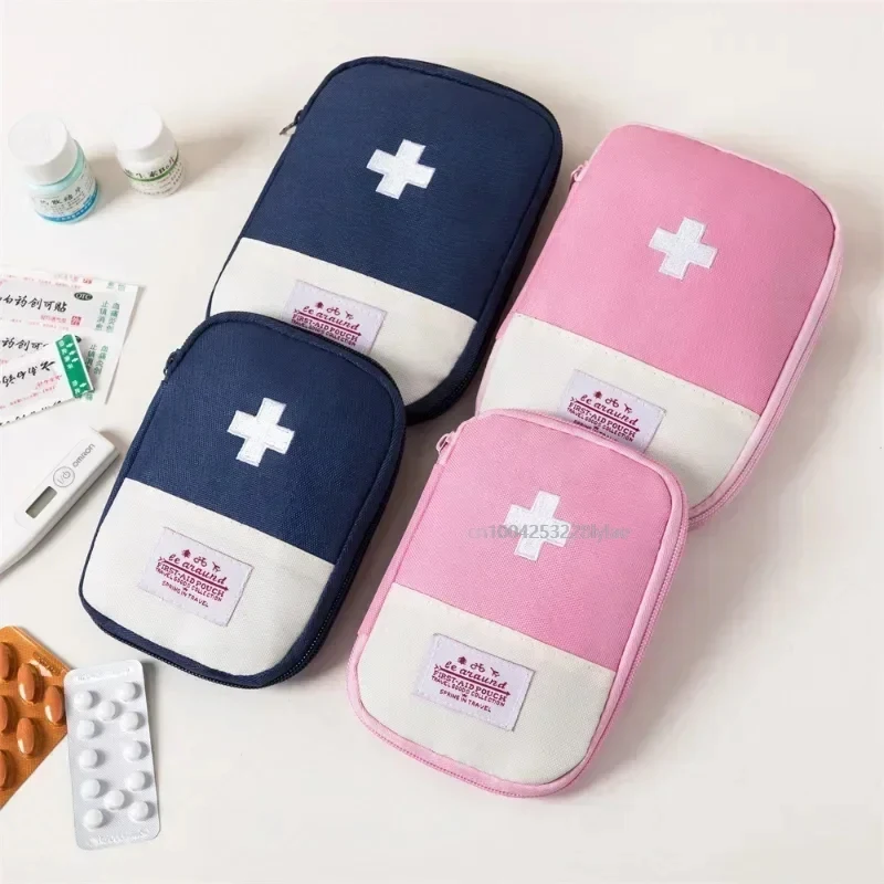 1-4pcs Portable Medicine Bag Cute First Aid Kit Medical Emergency Kits Organizer Outdoor Travel Household Medicine Pill Bag - Image 3