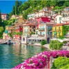 1000/500/300/120 Pieces Lake Como Scenery Jigsaw Puzzles for Adults Games Family Fun Italy Landscape Puzzles Educational Toys