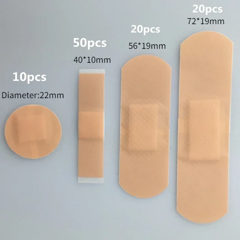 100pcs/4Size Baby Bandage Waterproof Breathable Adhesive Plaster Hemostasis Wound Sticker Dressing Band Aid Banditas Children - Image 4