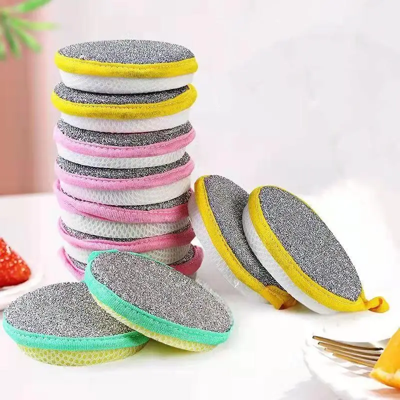 10/5/3PCS Double Side Dishwashing Sponge Dish Washing Brush Pan Pot Dish Wash Sponges Household Cleaning Reusable Kitchen Tools - Image 3