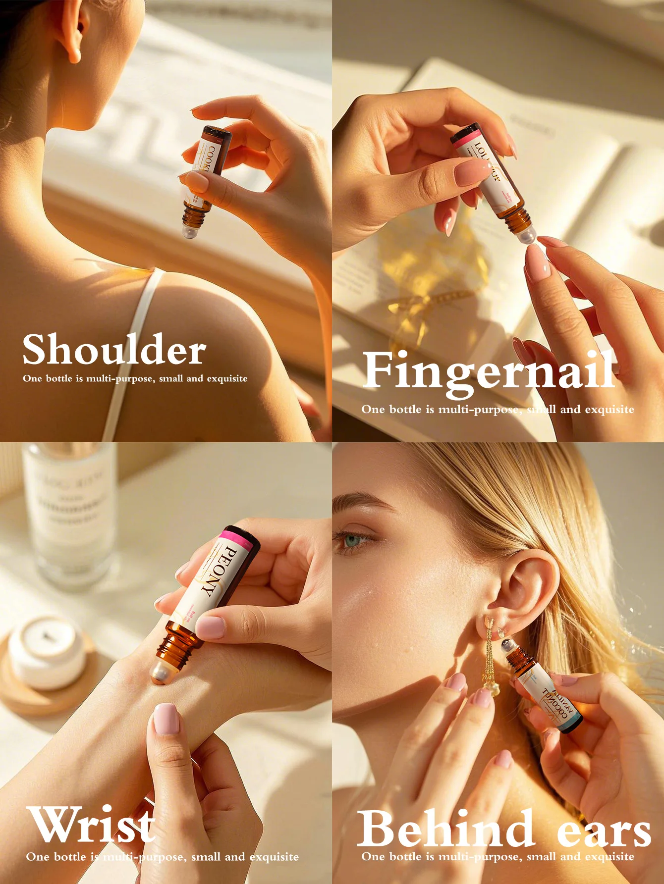 10ml Cherry Roller Essential Oils Women's perfume Massage body oils Skincare Holiday gifts Nail care Moisturizing - Image 2