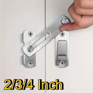 1/2/4PCS 180/90 Degree Sliding Barn Door Latch Right Angle Door Bolt for Closet Window Wine Cooler Baby Safety Lock Hardware