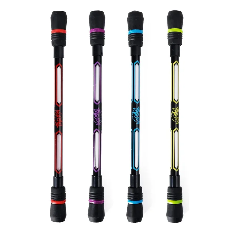 1/2/4Pcs Creative Spinning Pen Spinner Toy Adult Kids Stress Relieve Rotating Gel Pens Anti-Slip Hand Spinner Student Stationary - Image 5