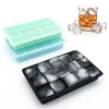 15 grid silicone ice grid creative home DIY ice block mold with cover ice making mold