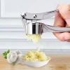 1Pc/Garlic Press Kitchen Multifunctional Manual Garlic Masher Household Garlic Peeling Tool