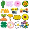 1Pcs Flower Shoe Charms Accessories Fits for Boys Girls Women Teens Gifts Birthday Party Favors Pins Shoe Decoration