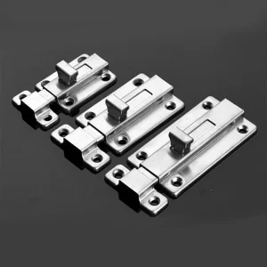 1pc Stainless Steel Double-ended Door Bolts Sliding Lock Barrel Bolt Latch Safety Hardware