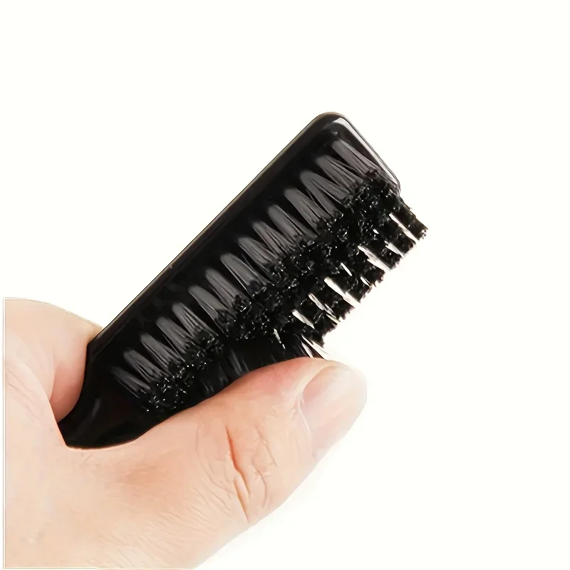 1pc/2pcs Beard Comb, Hair Cleaning Brush, Barber Neck Duster, Hair Removal Comb Hair Styling Hairdressing Tools - Image 3
