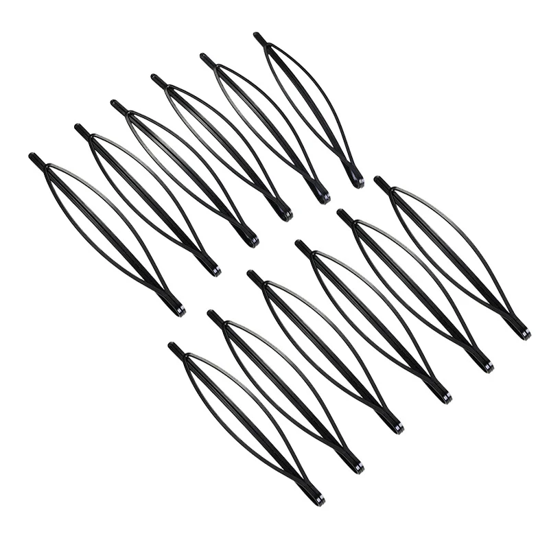 20/10/1PCS Metal Black Hairpins Snap Women's 7CM BB Barrettes Bobby Pin Headband Hair Clips for Girl Hairgrip Fix Hair Styling - Image 5