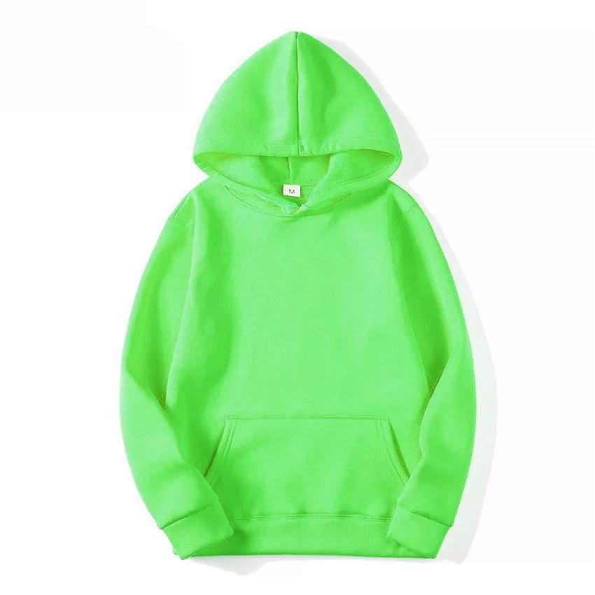 2024 New Solid Color Outdoor Sports Hoodie Men's Leisure Sports Sweater Culture Shirt Multi color Sports Couple Sweater - Image 2