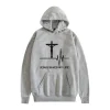 2024 New Spring and Autumn Men's Leisure Outgoing Sports and Fitness Hoodie Printed Leisure Loose Hooded Plush Couple Sweater