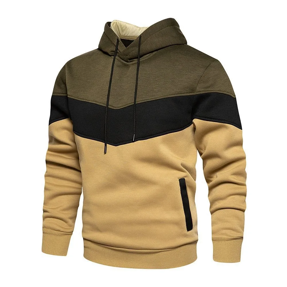 2025 Autumn/Winter Men's Hoodie Fashion Long Sleeve Zipper Sports Hoodie - Slim fit Sportswear, Warm and Comfortable, Essential - Image 3