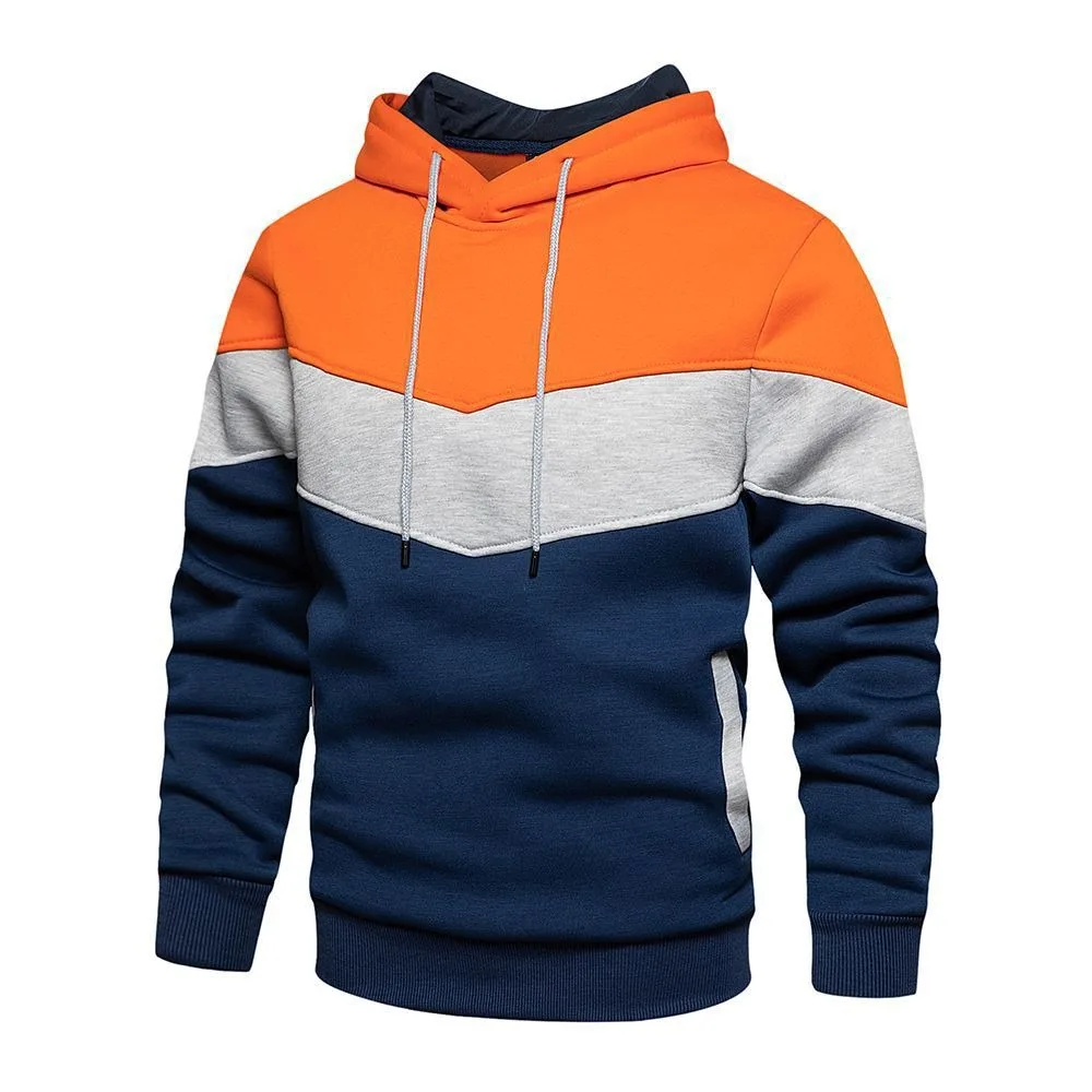 2025 Autumn/Winter Men's Hoodie Fashion Long Sleeve Zipper Sports Hoodie - Slim fit Sportswear, Warm and Comfortable, Essential