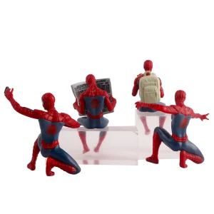 2026 Hot Marvel Spider Man Superhero Spiderman 7-9cm Anime Action Figure Spider-Man Collection Mini Toys Model Children Gifts