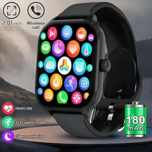 2026 New Smart Watch Men Women Full Touch Screen Sport Fitness Tracker Bluetooth Passometer Information Display Smartwatch