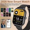 2026 New Smartwatch Dial to Answer Calls Calorie Tracking Heart Rate Blood Oxygen Monitoring Bluetooth Smart Watch Pk H9 and H6