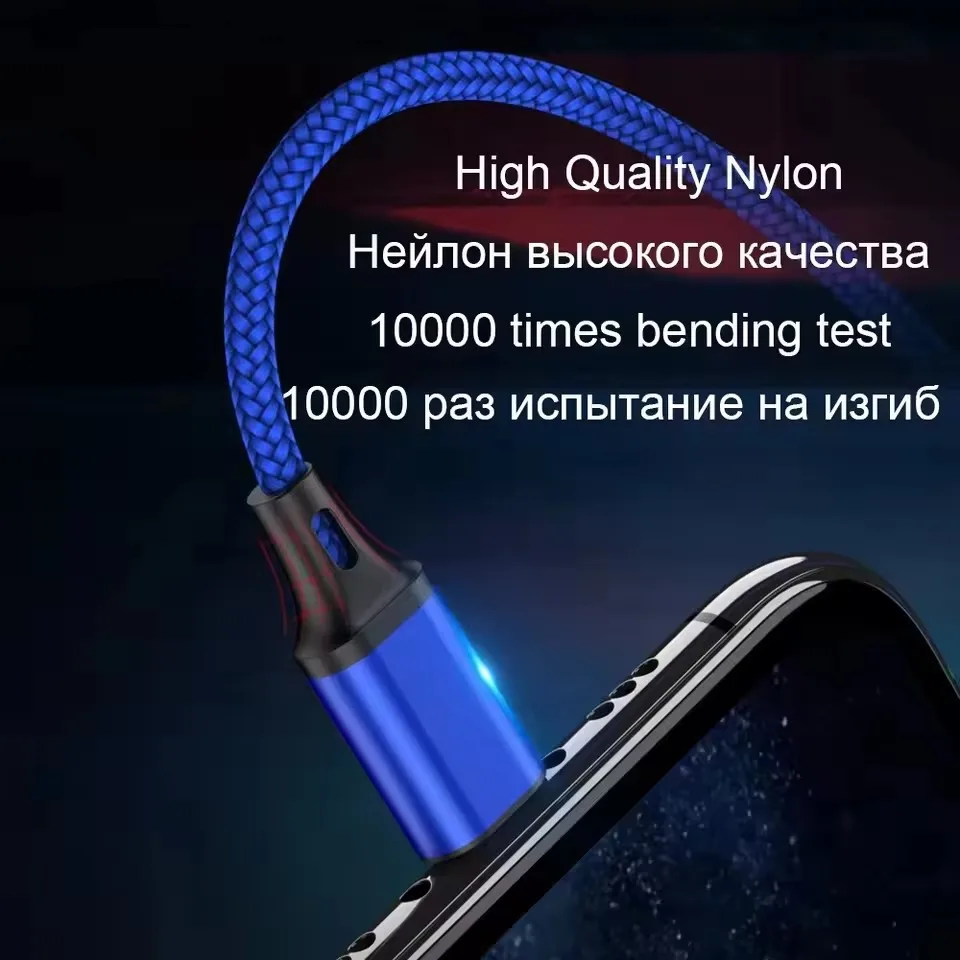 20W USB Fast Charging Braided Cable For iPhone 11 12 13 Mini 14 Pro Max X XR XS 6 6S 7 8 Plus Quick Charge USB Data Nylon Cables - Image 2