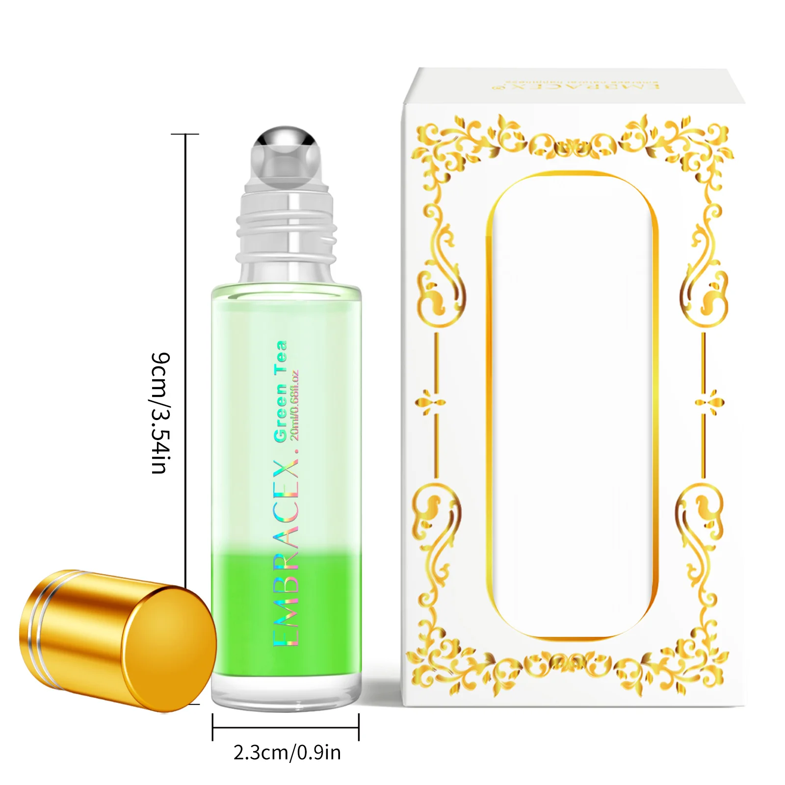 20ml Green Tea Roller Essential Oil Perfumes Fragrance oil Fragrance diffuser oil Holiday gifts soap making oils Stay awake oil - Image 6