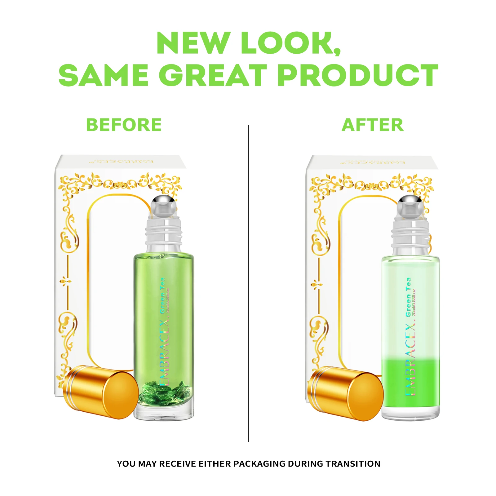 20ml Green Tea Roller Essential Oil Perfumes Fragrance oil Fragrance diffuser oil Holiday gifts soap making oils Stay awake oil - Image 5