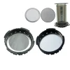 2PCS/lot 61MM Coffee Metal Mesh Filter Reusable Stainless Steel Filter Mesh For Aeropress Coffee Maker Tool Kitchen Accessories
