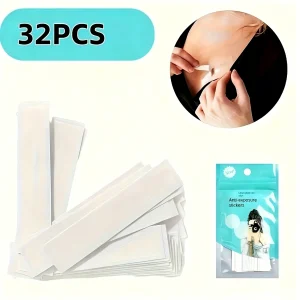 36PCS Invisible Double Sided Fashion Tape for Clothing Dress Bra Strap Anti-Slip Skin Safe Secret Adhesive Strip 1.2/1.8cmx8.5cm