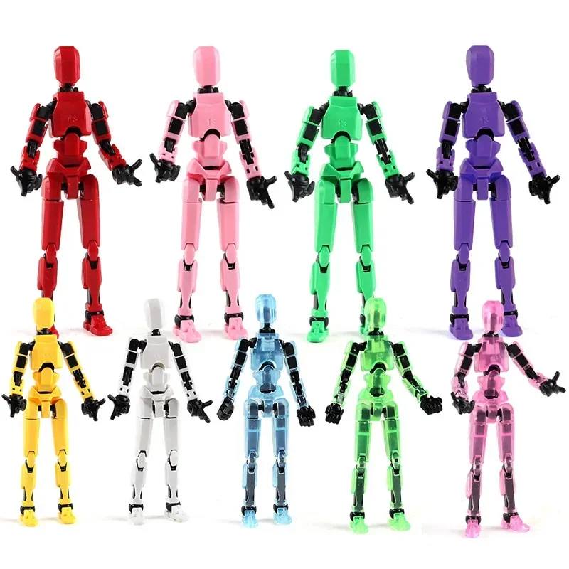3D Printed Multi-Jointed Movable Shapeshift Robot Action Figure with Full Articulation for Stop Motion Animation 5 Action Figure - Image 5