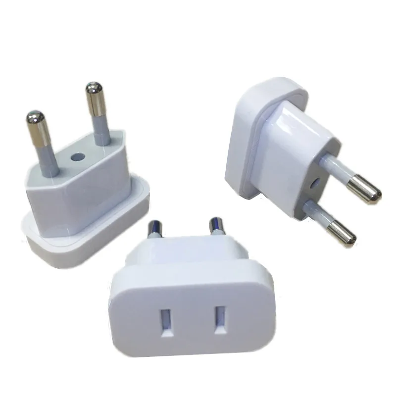 4.0mm US Jack to EU Plug Outlet Travel Charger Power Socket Adapter USA to Europe European Regulation Charging Converter Plug - Image 4