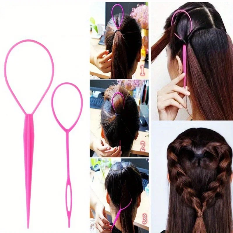 4/5/6pcs Hair Brush Set Hairdressing Spray Bottle Hair Braiding Loop Rat Tail Comb Teasing Hair Brsuh Salon Hair Styling Tools - Image 3