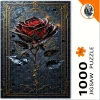 500pcs/1000pcs Pieces Adult Puzzle Suitable for - Brain & Family, Portable Challenging Puzzles for Adults, DIY Decoratable Gam