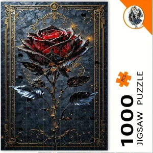 500pcs/1000pcs Pieces Adult Puzzle Suitable for - Brain & Family, Portable Challenging Puzzles for Adults, DIY Decoratable Gam