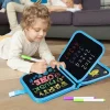 6 Pages Coloring Books Erasable Writing Board Children Portable Drawing Book Magic Blackboard Multi-functional Drawing Board