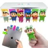 6 Style Original Crayon Shin-chan Trendy Kawaii Blind Boxs Toys Anime Figure Model Mobile Phone And Computer Car Ornament Toys
