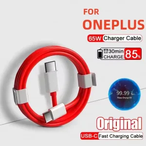 65W PD USB C to Type C Fast Charger Cable for OnePlus 12 11 10T 9 8T 7T Pro 6T 5T Warp Charge Quick Data Wire USB C Cable