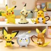 6Styles Pokemon Anime Figures Adorable Pikachu Pichu Model Collect Dolls Desktop Decorative Figurines Lovely Kids Festival Gifts