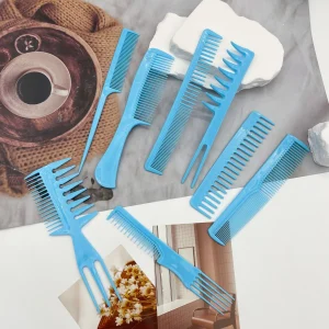 8-Piece Multi-functional Hair Comb Set, Anti-static Hairbrush, Suitable for Hair Salons and Home Use