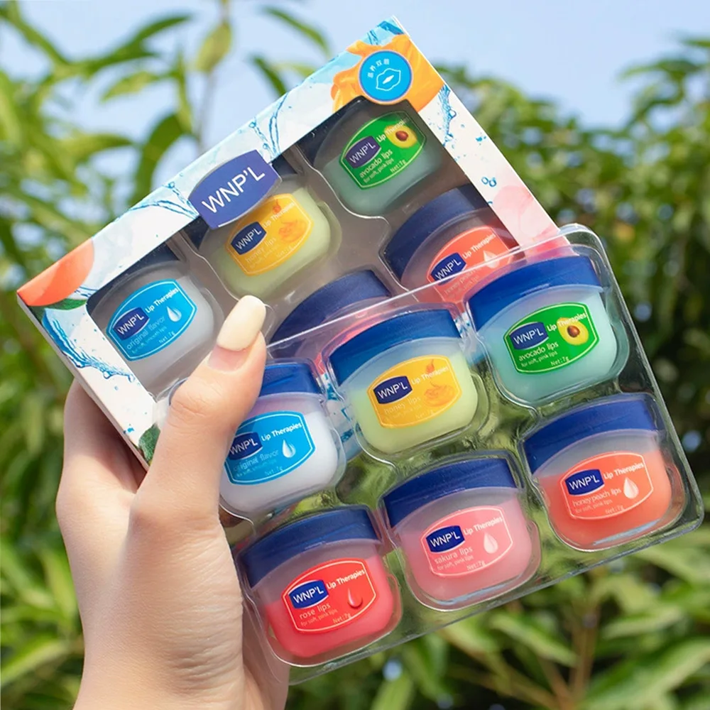 8/6/4pcs Moisturizing Lip Balm Set Lip Care Moisturizing Base Natural Plant Base Moisturizing Crack Lip Care Jelly Moisturizer - Image 2