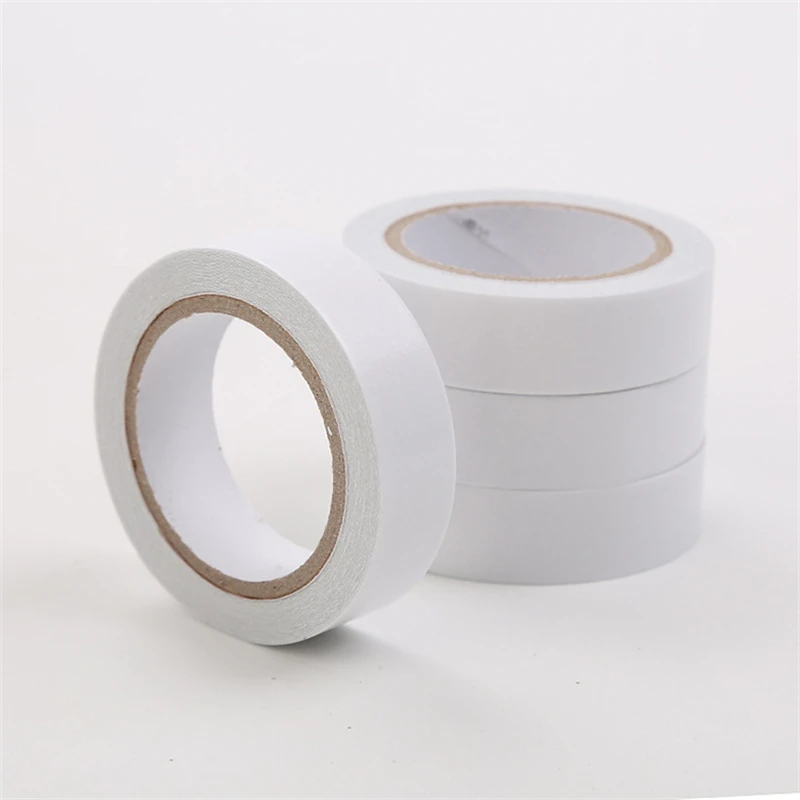 8M Double Sided Tape Double Sided Tape White Strong Ultra-thin High-adhesive Cotton Double-sided Tape Super Strong Paper Tape - Image 4