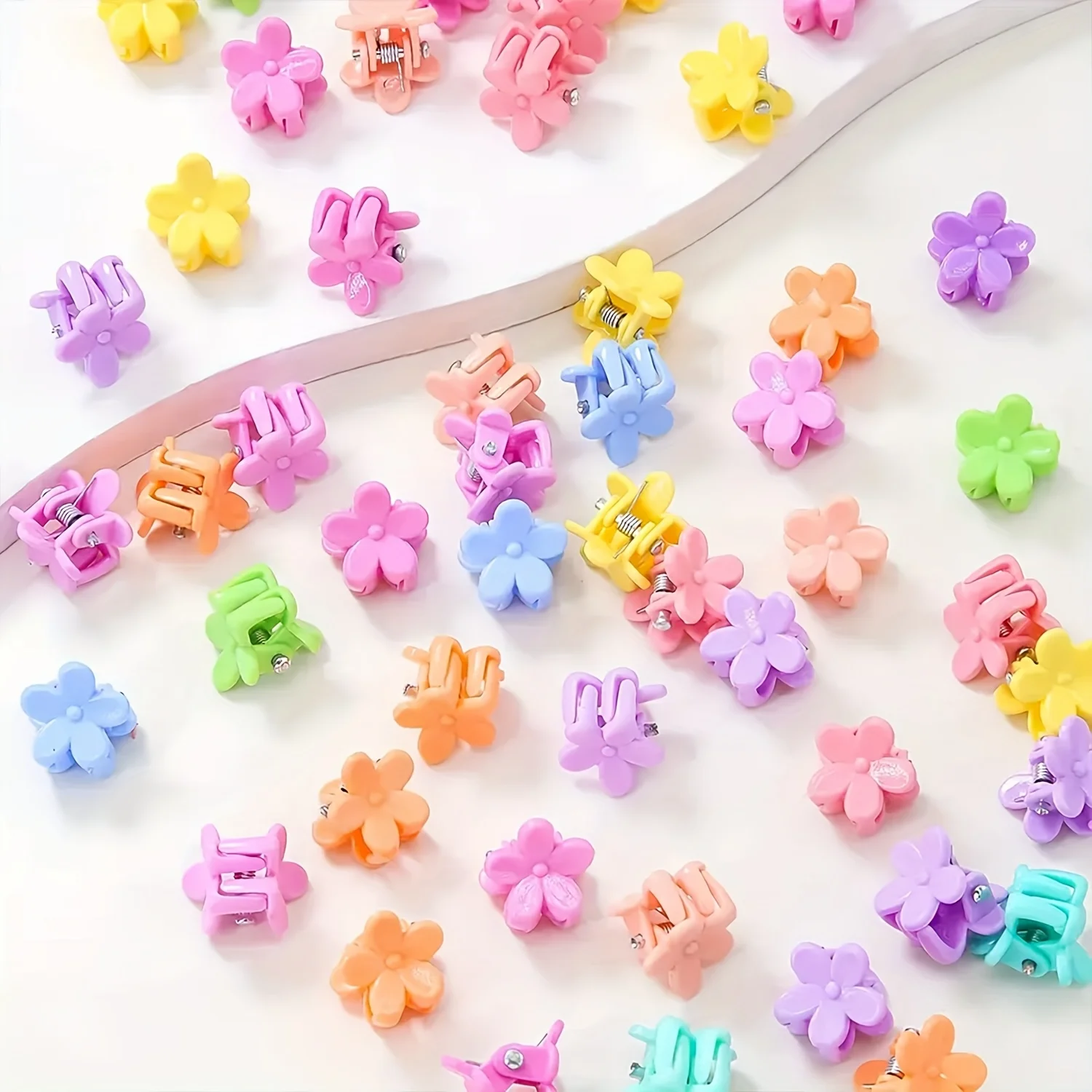 941 sets of colorful and cute outfits for girls | Includes various clips, hair ties, flowers, and double-layered bow headpieces - Image 4