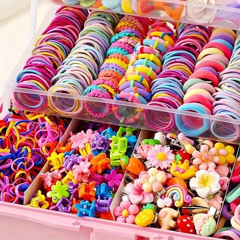 A 718-piece accessory set suitable for girls’ daily outings and participation in festive events – a richly curated collection. - Image 4