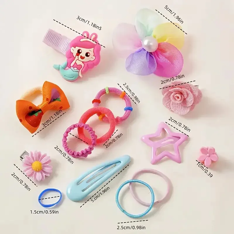 A 718-piece accessory set suitable for girls’ daily outings and participation in festive events – a richly curated collection. - Image 3