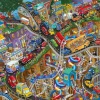Adult Fantasy World Transportation Jigsaw Puzzle 120/300/500/1000 Pieces Stress Relief Entertainment Toys Wooden Puzzles Gift
