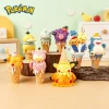 Anime Kawaii Pokemon Sweet Ice Cream Series Cute Pikachu Snorlax Psyduck Bulbasaur Collectible Figures Toys Model Dolls Gifts