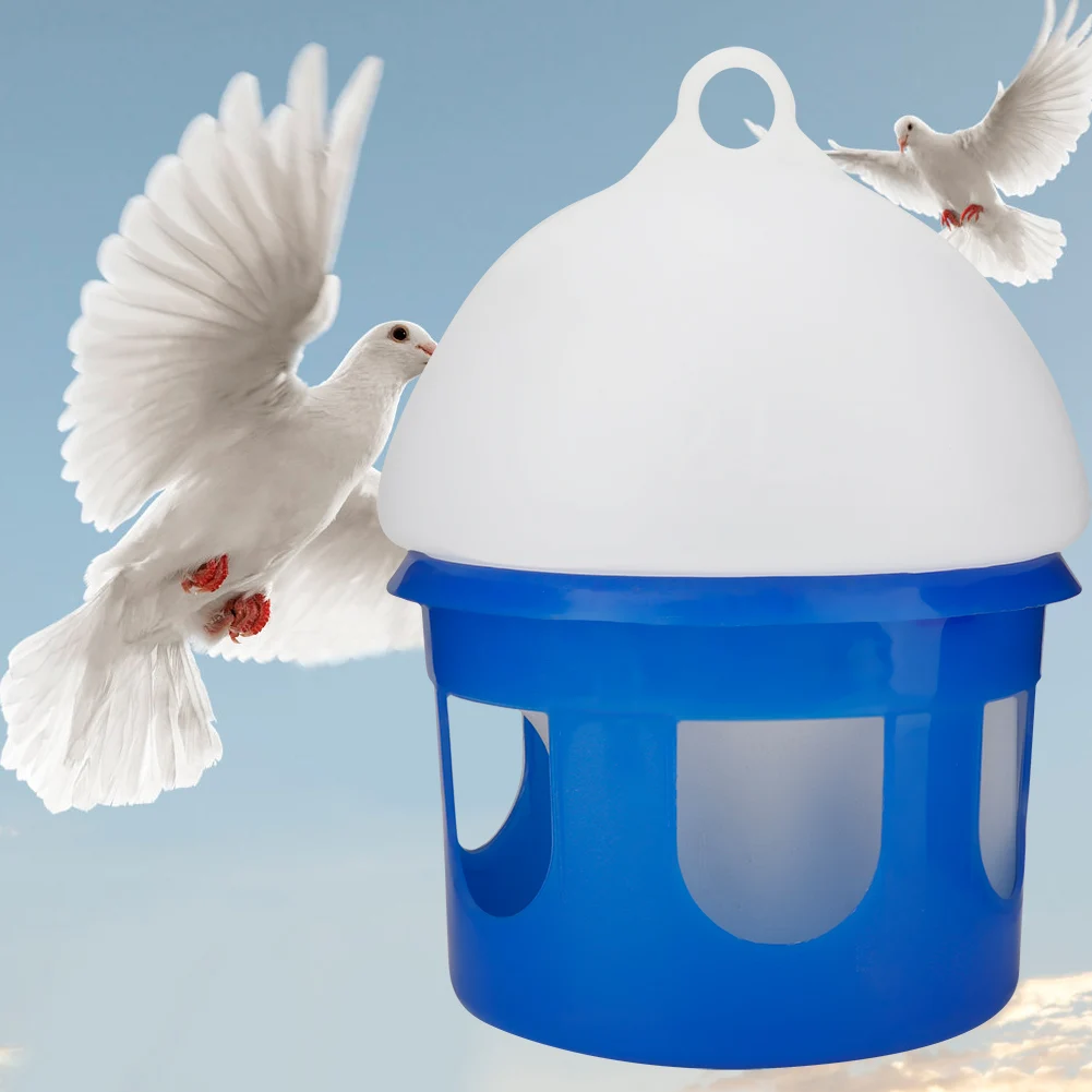 Automatic Pigeon Waterer Bird Water Feeder Large Capacity Automatic Bird Pigeon Feeder Water Dispenser Waterer 2L-6.5L - Image 2