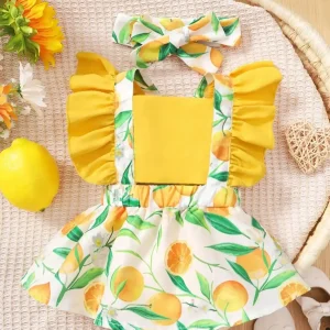 Baby summer casual comfortable refreshing breathable cute dress