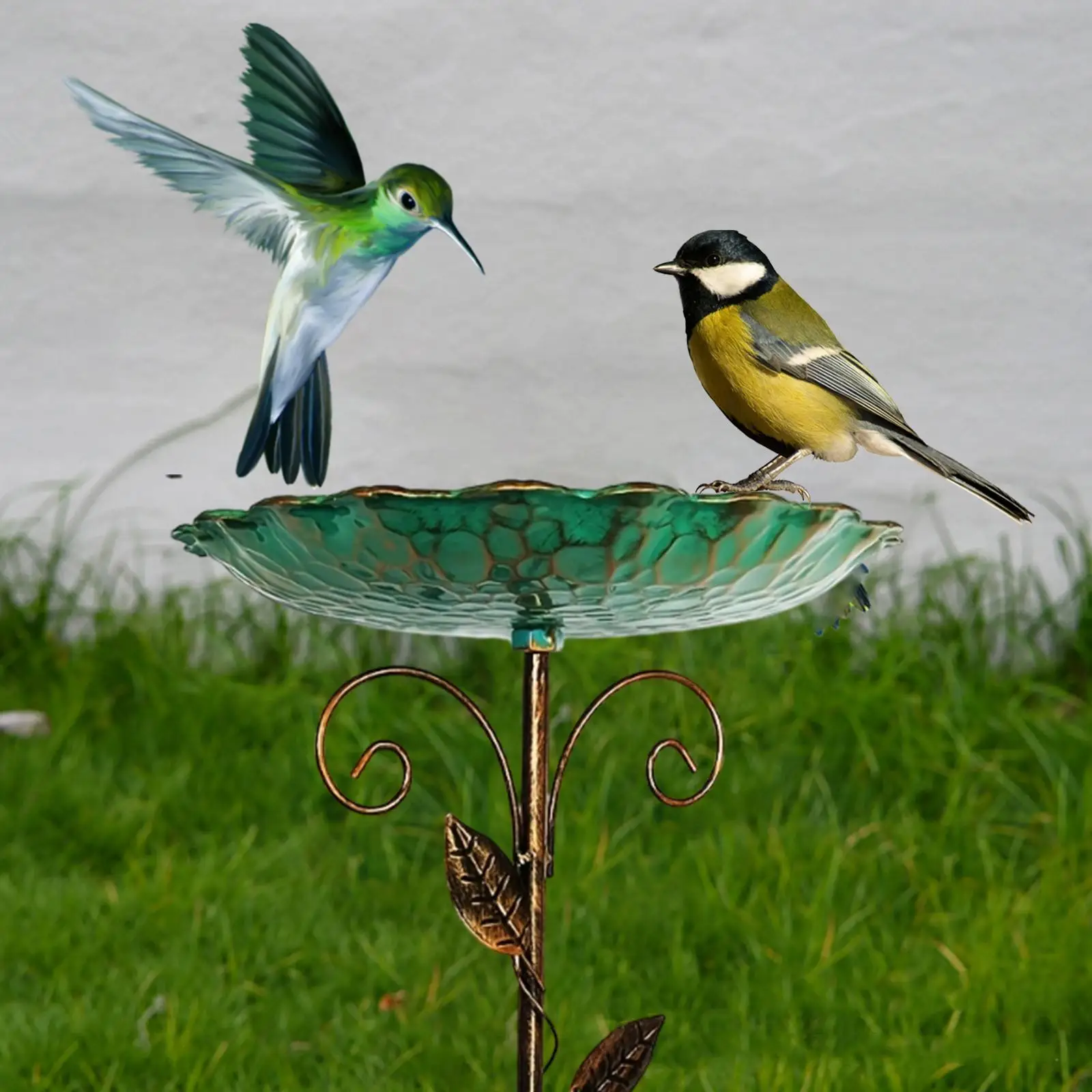 Bird Bath for Outdoor Weather Resistant Birdbath for Yard Garden Outside Bird Bath for Outdoor Weather Resistant Birdbath for Yard Garden Outside